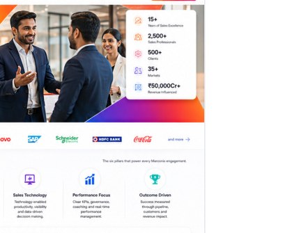 Marconix sales team in a business conversation